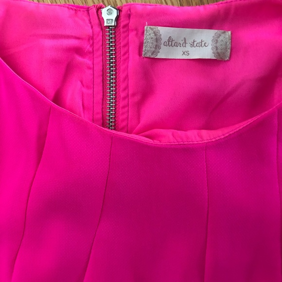 ALTAR’D State Hot Pink Dress - Picture 6 of 6
